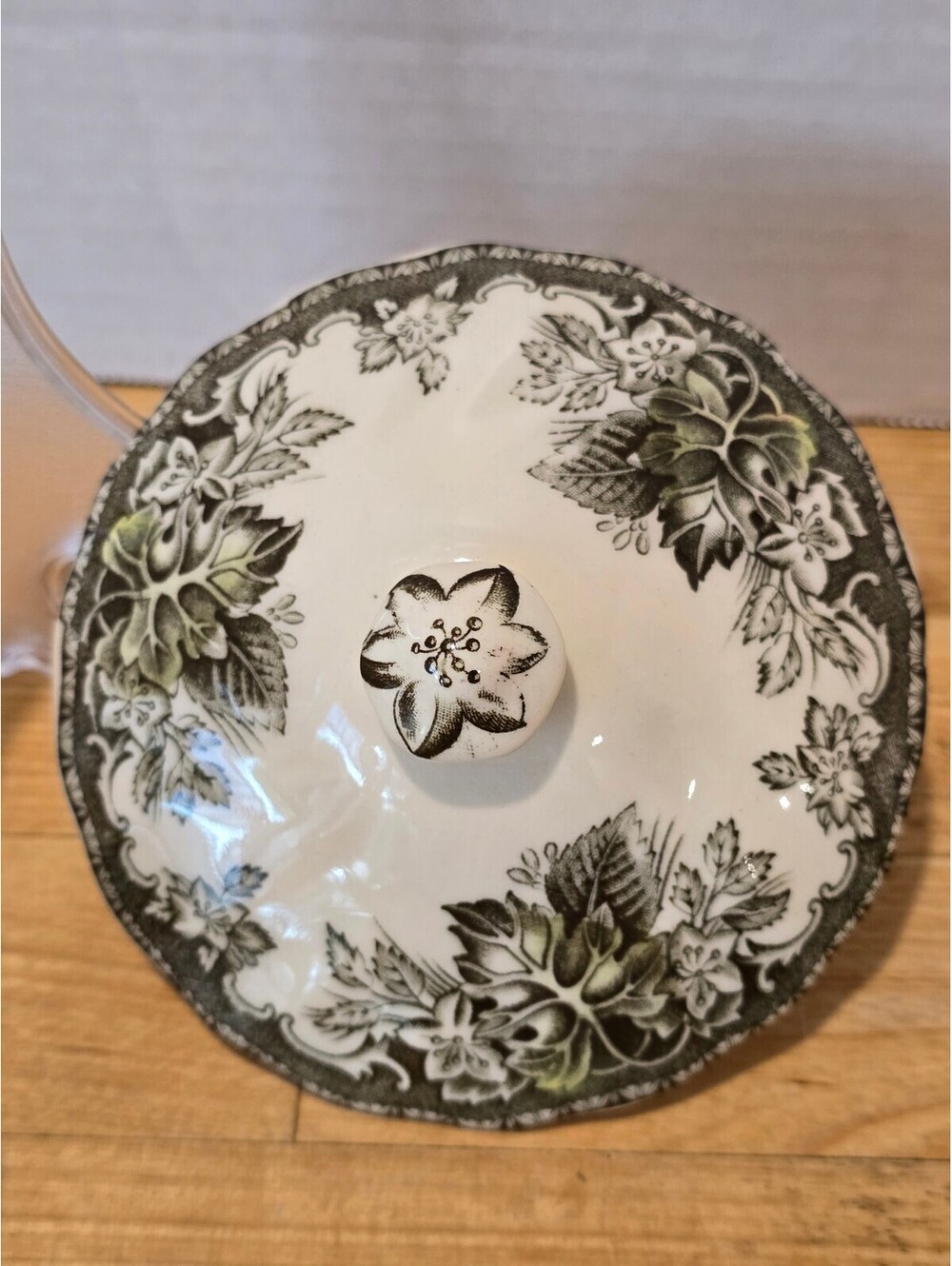 Vtg Johnson Bros The Friendly Village Replacement Sugar Bowl Lid Only